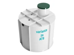 Jímka o objemu 4 m3 - varianta za AT8 Jímka o objemu 4 m3 - varianta za AT8