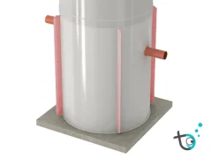 Žebra pro obetonování čističky Aquatec AT
