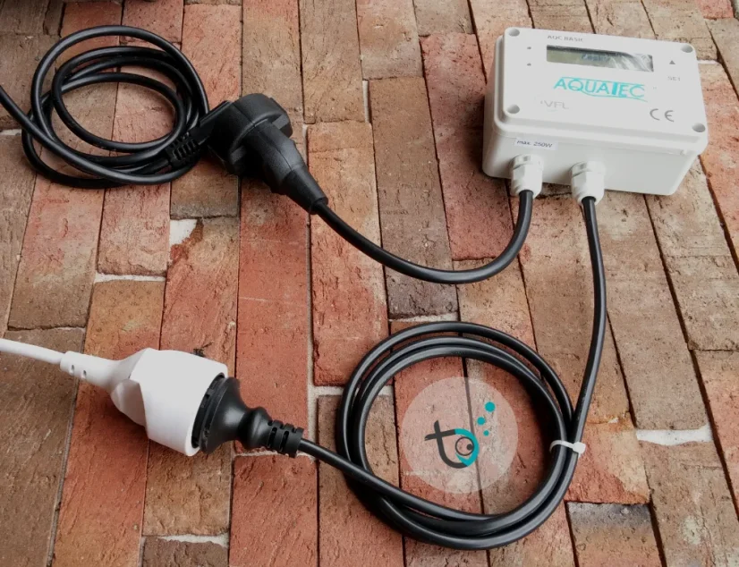 Propojení řídicí jednotky AQC Basic s dmychadlem