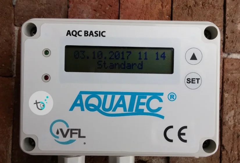 Displej řídicí jednotky AQC Basic