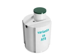 Jímka o objemu 2 m3 - varianta za AT8 Jímka o objemu 2 m3 - varianta za AT8
